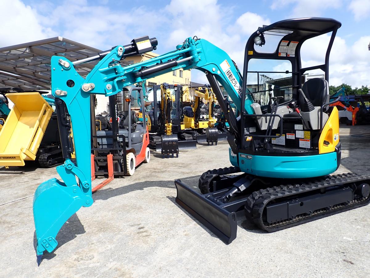 ユンボ中古　長野工業Ns352型　記念モデルカラー不具合なし 商品一覧 | 中古ミニショベル・ユンボは長野県中古建機販売センター