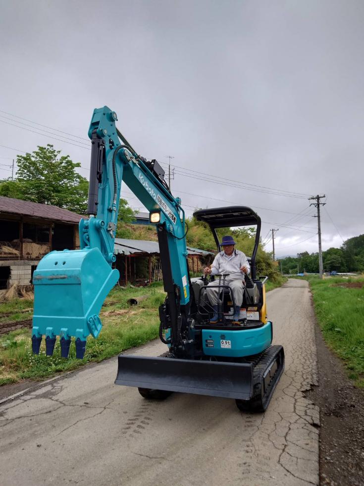 お客様便り | 中古ミニショベル・ユンボは長野県中古建機販売センター